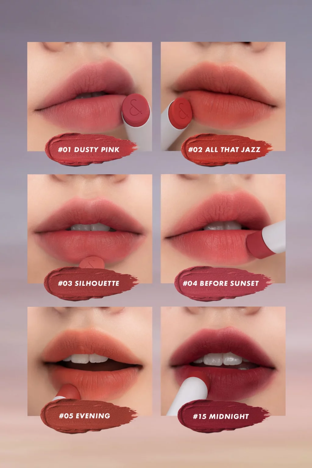 Матовая помада Romand Zero Matte Lipstick — изображение 2
