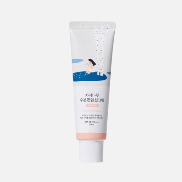 Тонирующий солнцезащитный крем Round Lab Birch Juice Moisturizing Tone-Up Sunscreen SPF50+ PA++++