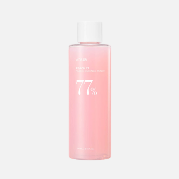 Тонер-эссенция с персиком для гладкой и сияющей кожи Anua Peach 77 Niacin Essence Toner