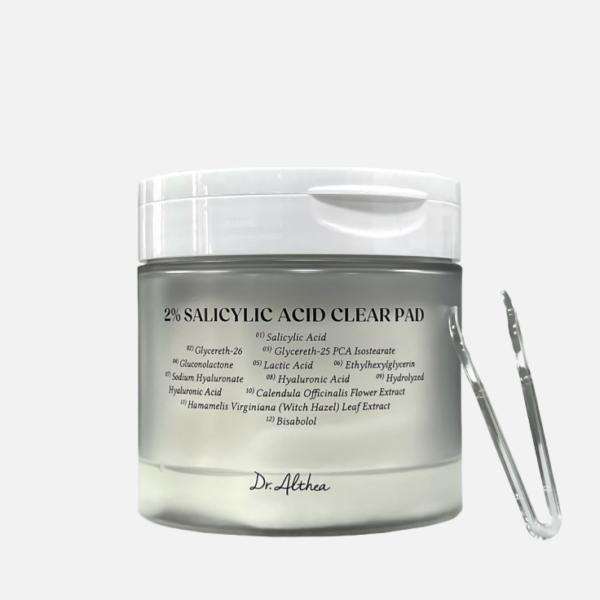 Отшелушивающие тонер-пэды с салициловой кислотой 2% Dr. Althea Salicylic Acid Clear Pad