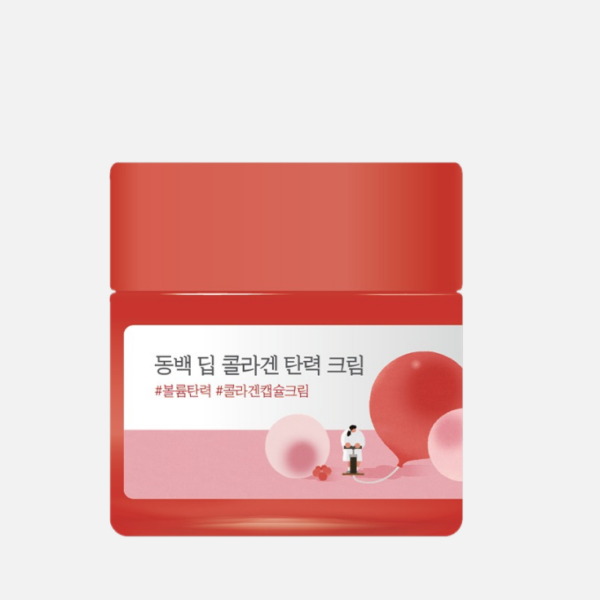 Укрепляющий коллагеновый крем с камелией Round Lab Camellia Deep Collagen Firming Cream