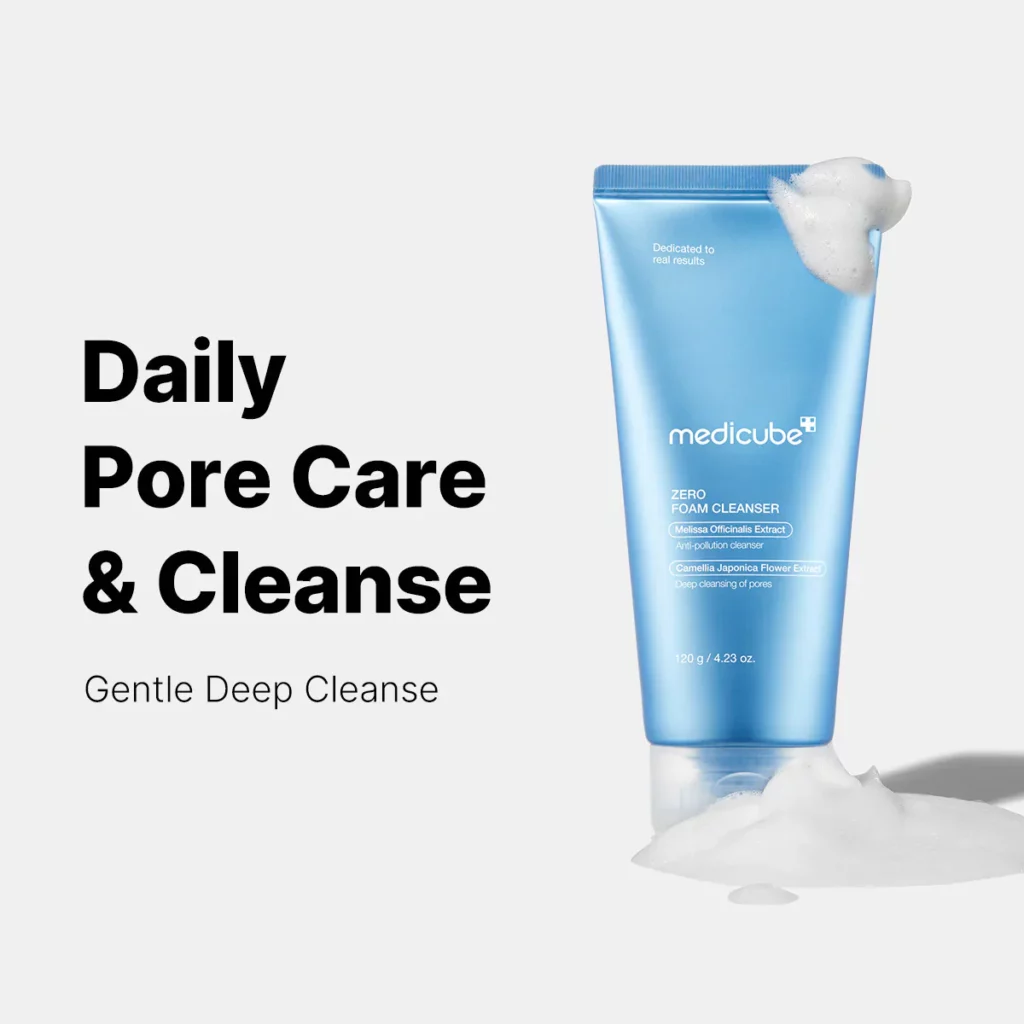 Глубокоочищающая пенка для сужения пор Medicube Zero Foam Cleanser — изображение 2