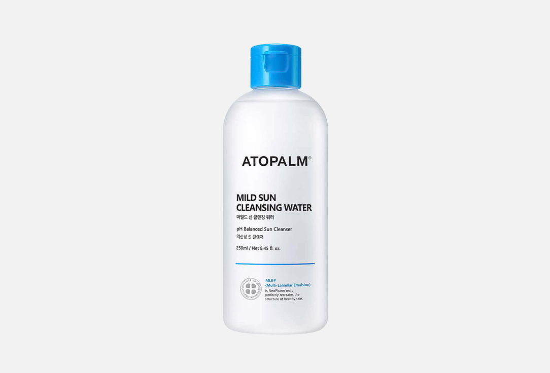 Мягкая очищающая вода для чувствительной кожи Atopalm Mild Sun Cleansing Water 250 ml