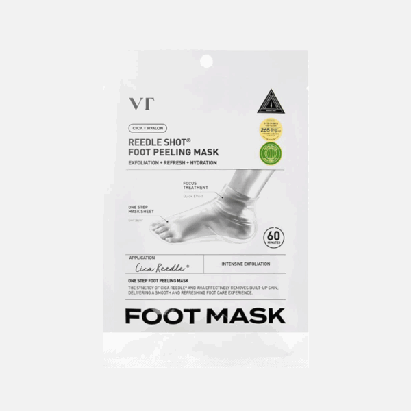 Пилинг-носочки для ног VT Cosmetics Reedle Shot Foot Peeling Mask