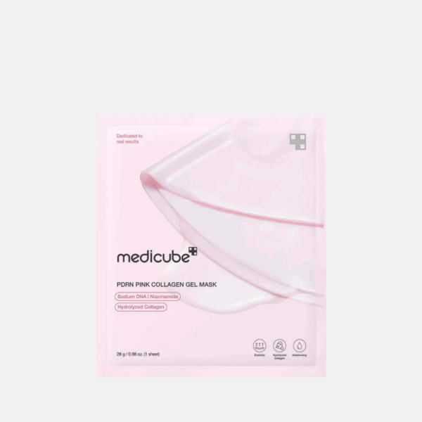 Гидрогелевая маска с ПДРН и коллагеном medicube PDRN Pink Collagen Gel Mask