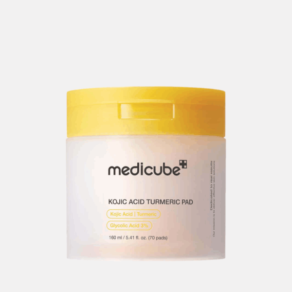 Отшелушивающие тонер-пэды с койевой кислотой Medicube Kojic Acid Turmeric Pad