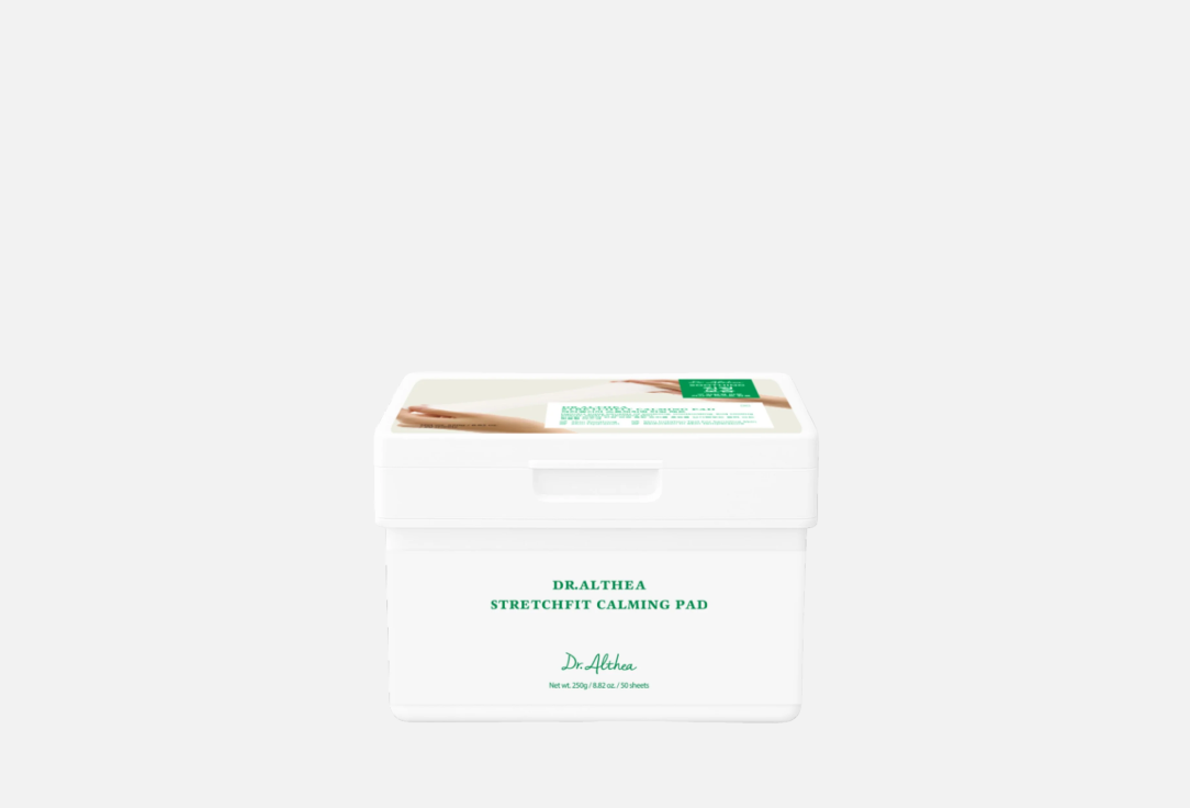 Успокаивающие эластичные тонер-пэды для лица Dr. Althea Strechfit Calming Pad