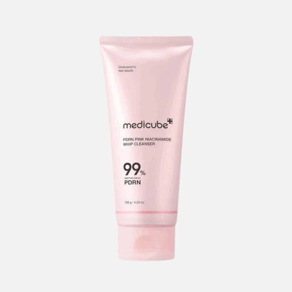 Пенка для умывания с ПДРН medicube PDRN Pink Niacinamide Whip Cleanser