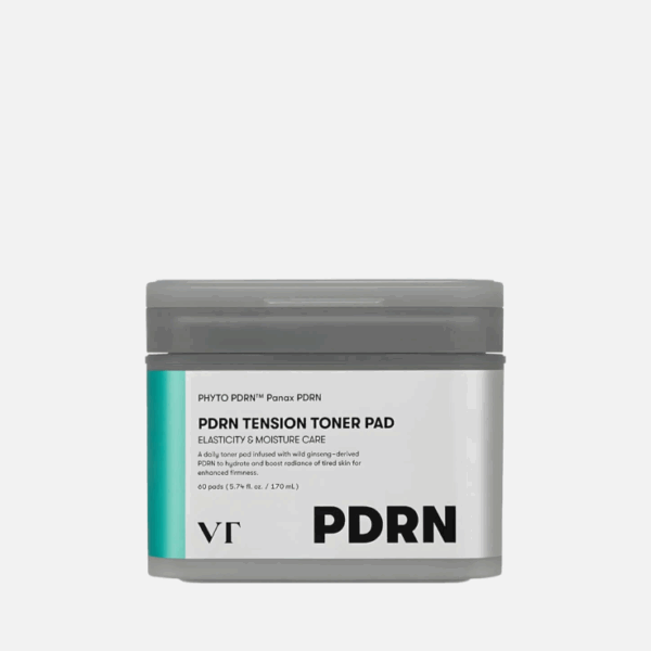 Тонер-пэды с ПДРН для сияния кожи VT Cosmetics PDRN Tension Toner Pad