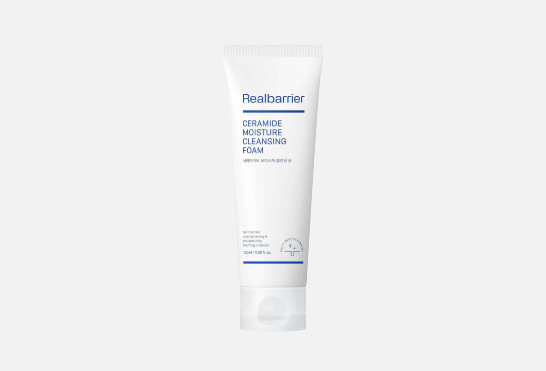Увлажняющая пенка для умывания с церамидами Real Barrier Ceramide Moisture Cleansing Foam 120 мл