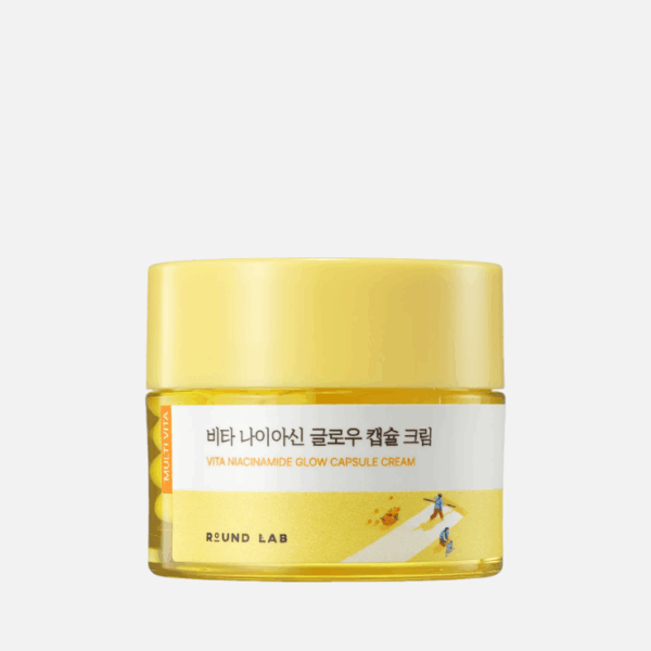 Осветляющий капсульный крем с ниацинамидом для сияния кожи Round Lab Vita Niacinamide Glow Capsule Cream