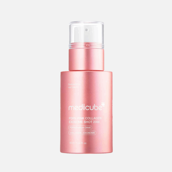 Омолаживающая ампула с микроиглами medicube PDRN Pink Collagen Exosome Shot Serum 2000, 30 ml