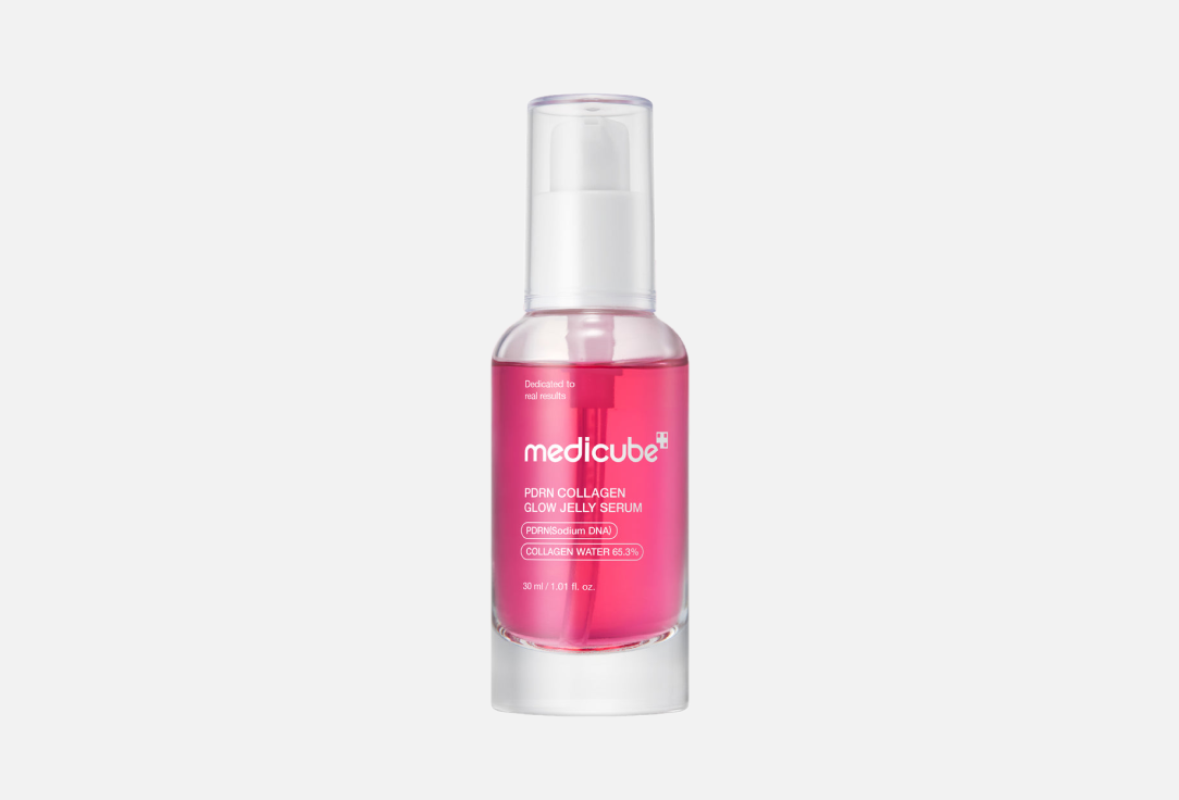 Гелевая сыворотка с коллагеном и ПДРН medicube PDRN Collagen Glow Jelly Serum 30 ml