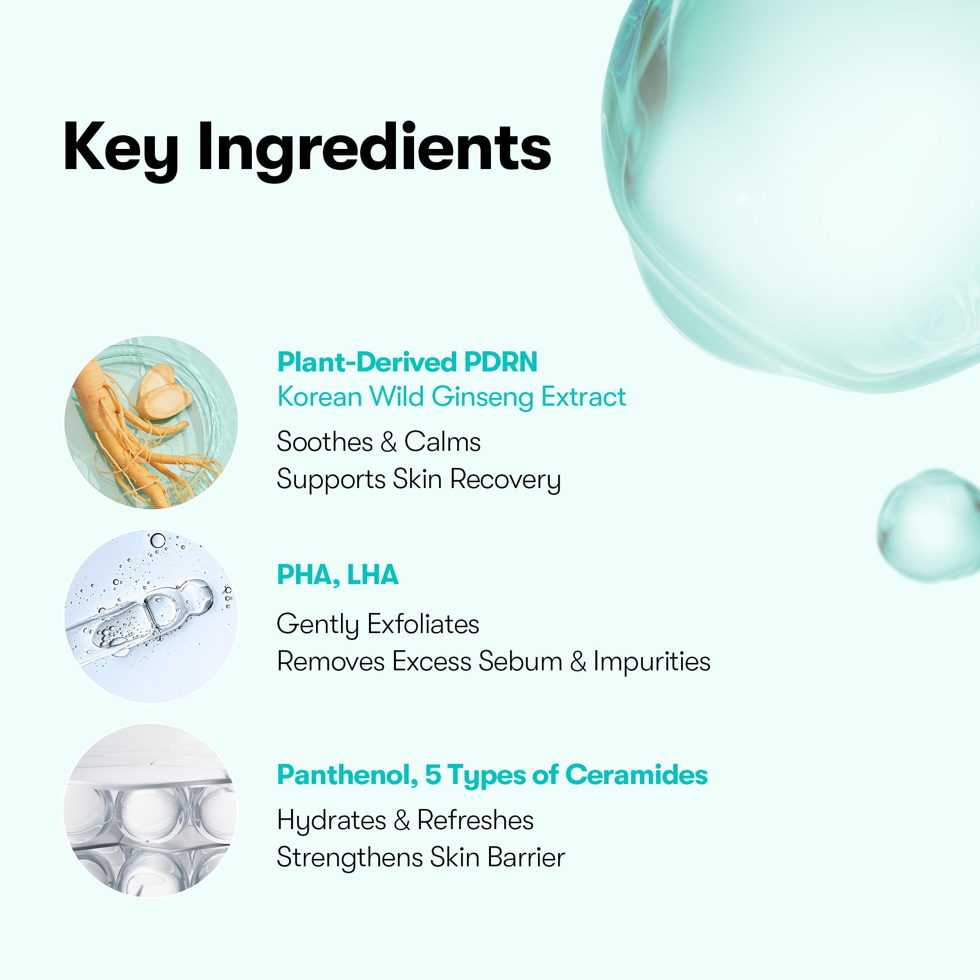 Пенка для умывания с ПДРН VT Cosmetics PDRN Barrier Cleanser 200 ml — изображение 3