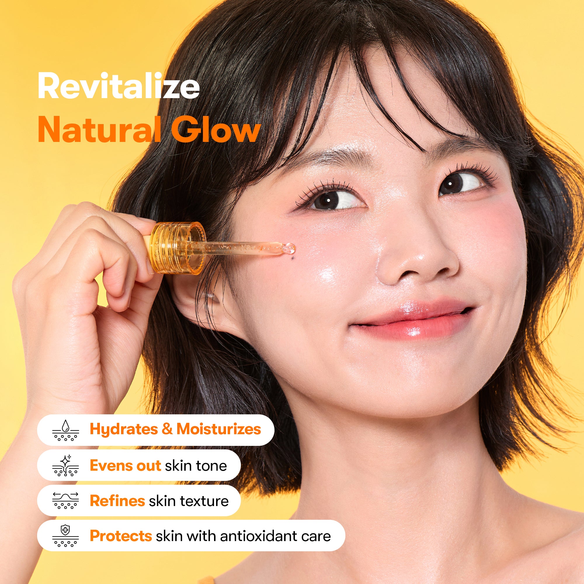 Осветляющая сыворотка с астаксантином VT Cosmetics Vitamin C Astaxanthin Serum 30 ml — изображение 3