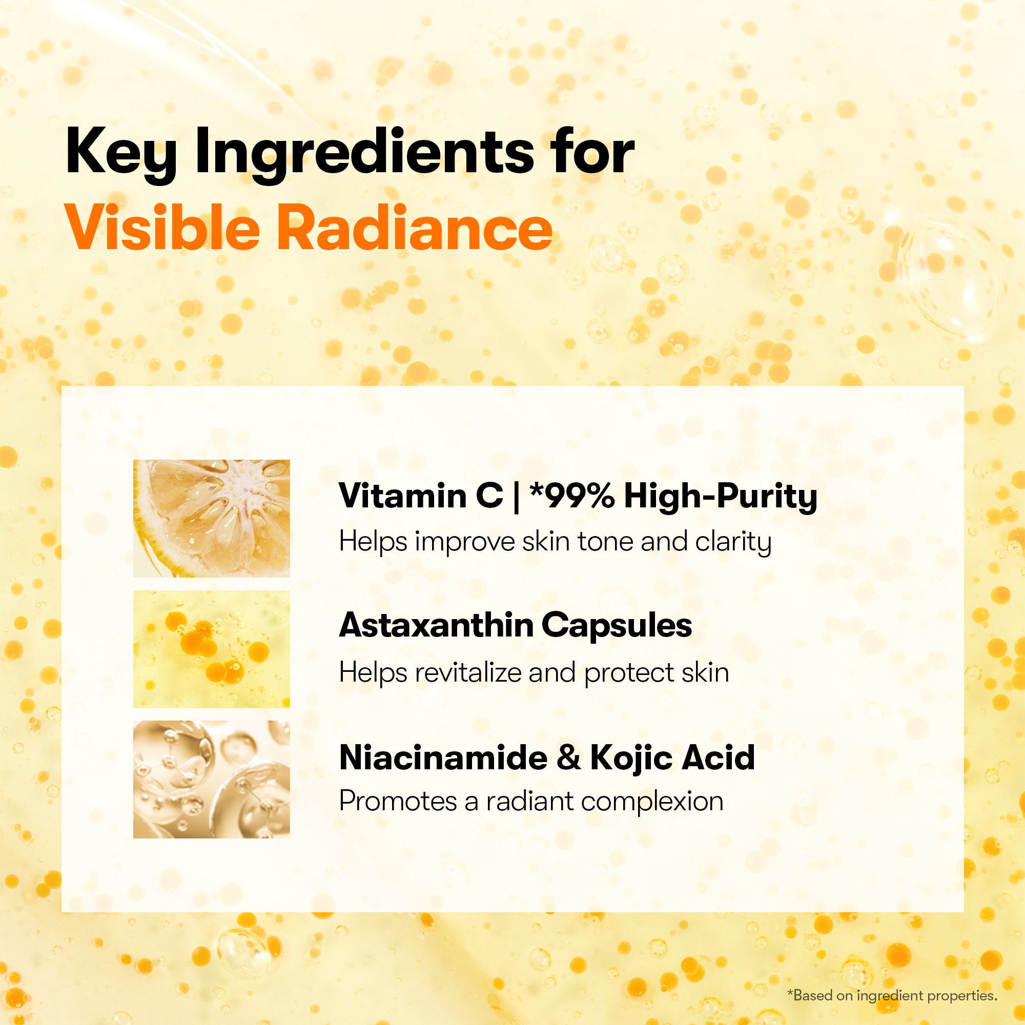 Осветляющая сыворотка с астаксантином VT Cosmetics Vitamin C Astaxanthin Serum 30 ml — изображение 4