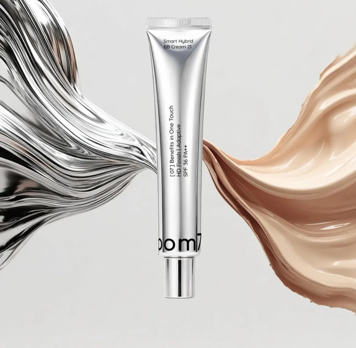 Многофункциональный гибридный BB-крем POM7 Smart Hybrid BB Cream SPF36 PA++ 50 ml — изображение 3