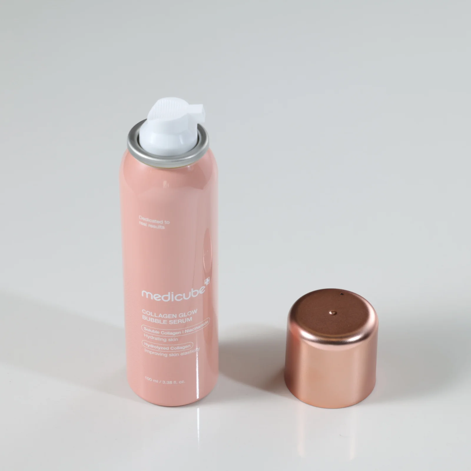 Увлажняющая пузырьковая сыворотка с коллагеном medicube Collagen Glow Bubble Serum 100 ml — изображение 3