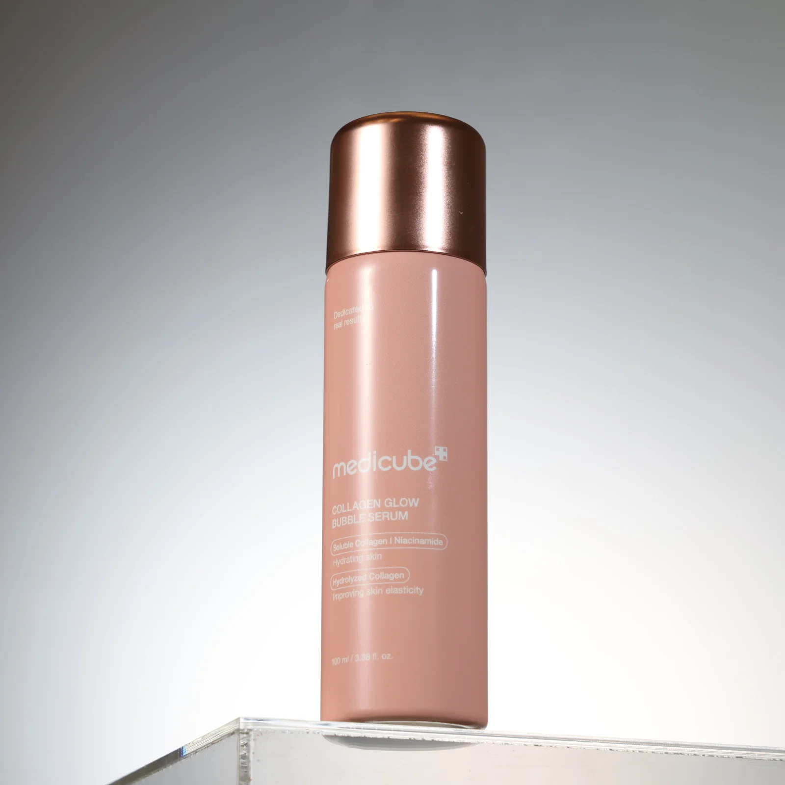 Увлажняющая пузырьковая сыворотка с коллагеном medicube Collagen Glow Bubble Serum 100 ml — изображение 4