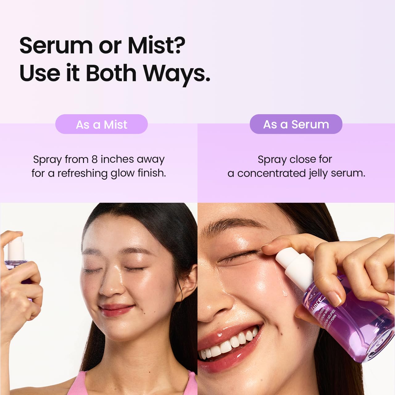 Увлажняющий мист-желе Biodance Caviar Pdrn Jelly Serum Mist 50 ml — изображение 4
