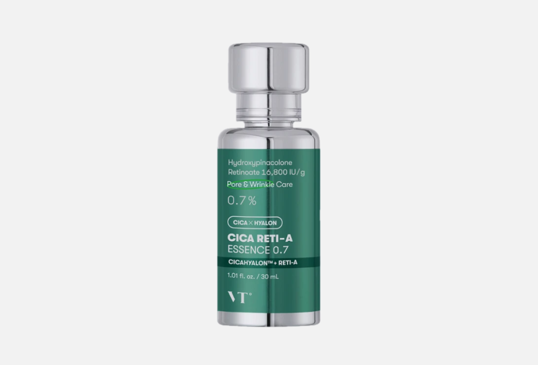 Бустер-эссенция с ретинолом и центеллой VT Cosmetics Cica Reti-A Essence 0.7 30 ml