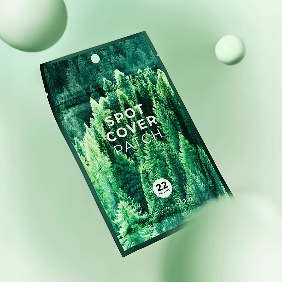 Тонкие патчи от прыщей SKIN1004 Tea-Trica Spot Cover Patch — изображение 4