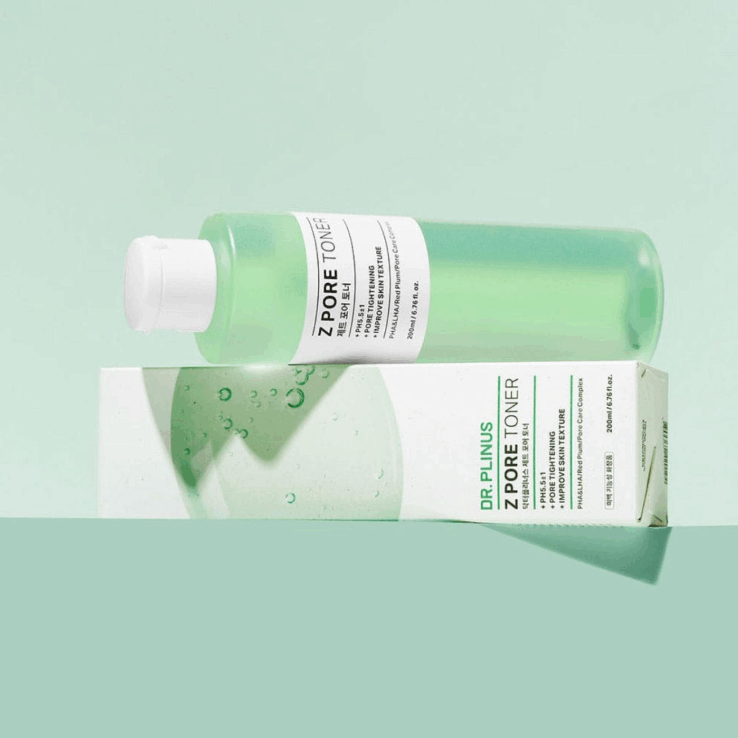 Тонер для проблемной кожи Dr.Plinus Z Pore Toner 200ml — изображение 4