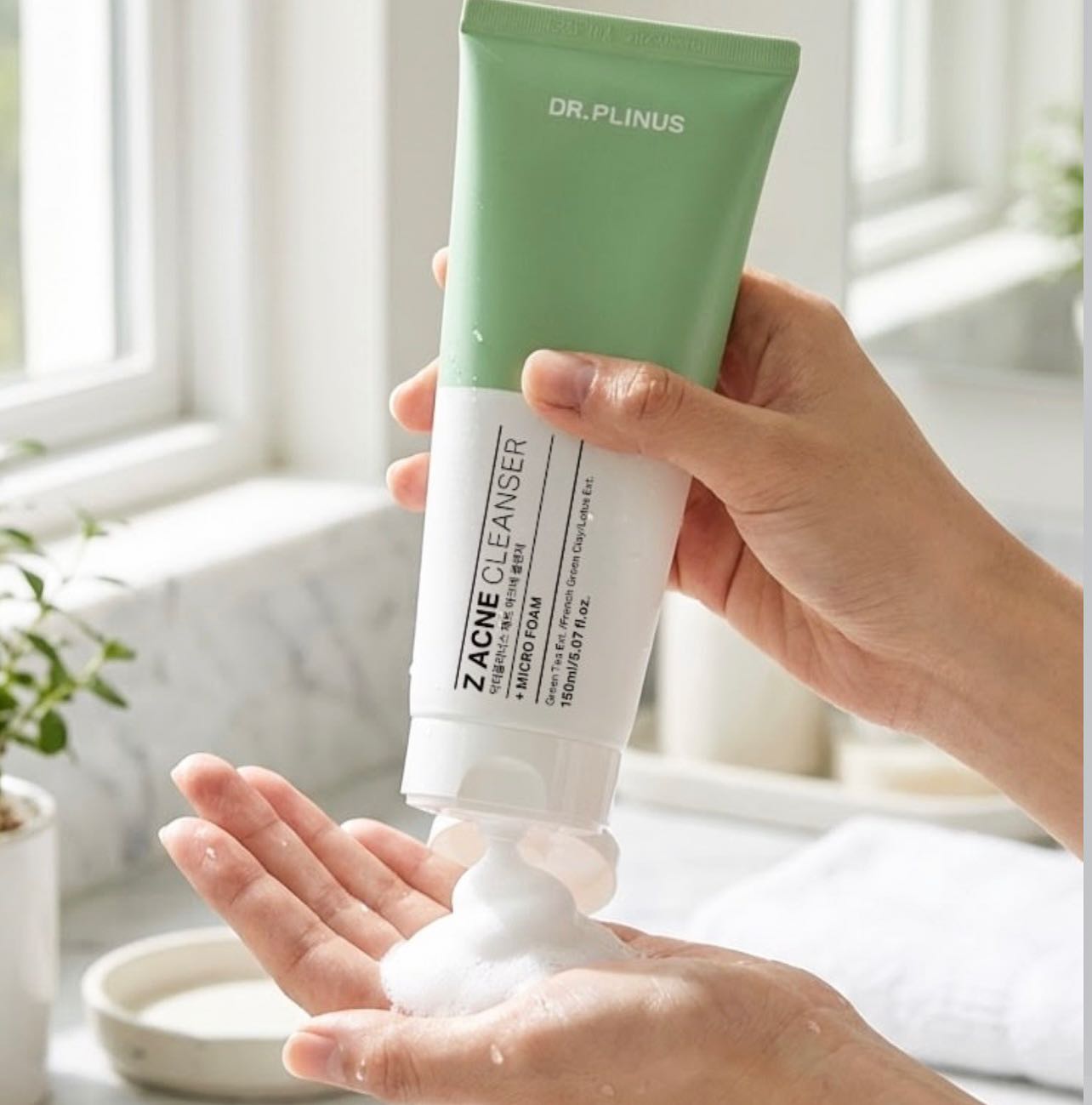 Очищающий гель Dr.Plinus Z Acne Cleanser 150ml — изображение 3