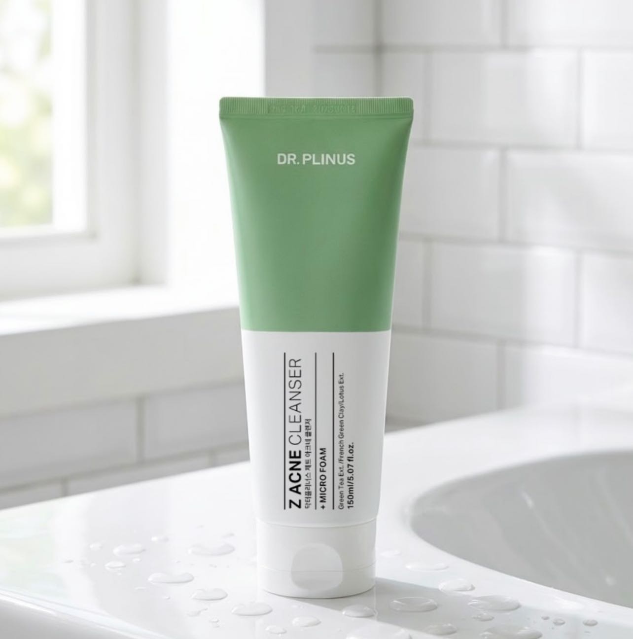 Очищающий гель Dr.Plinus Z Acne Cleanser 150ml — изображение 4