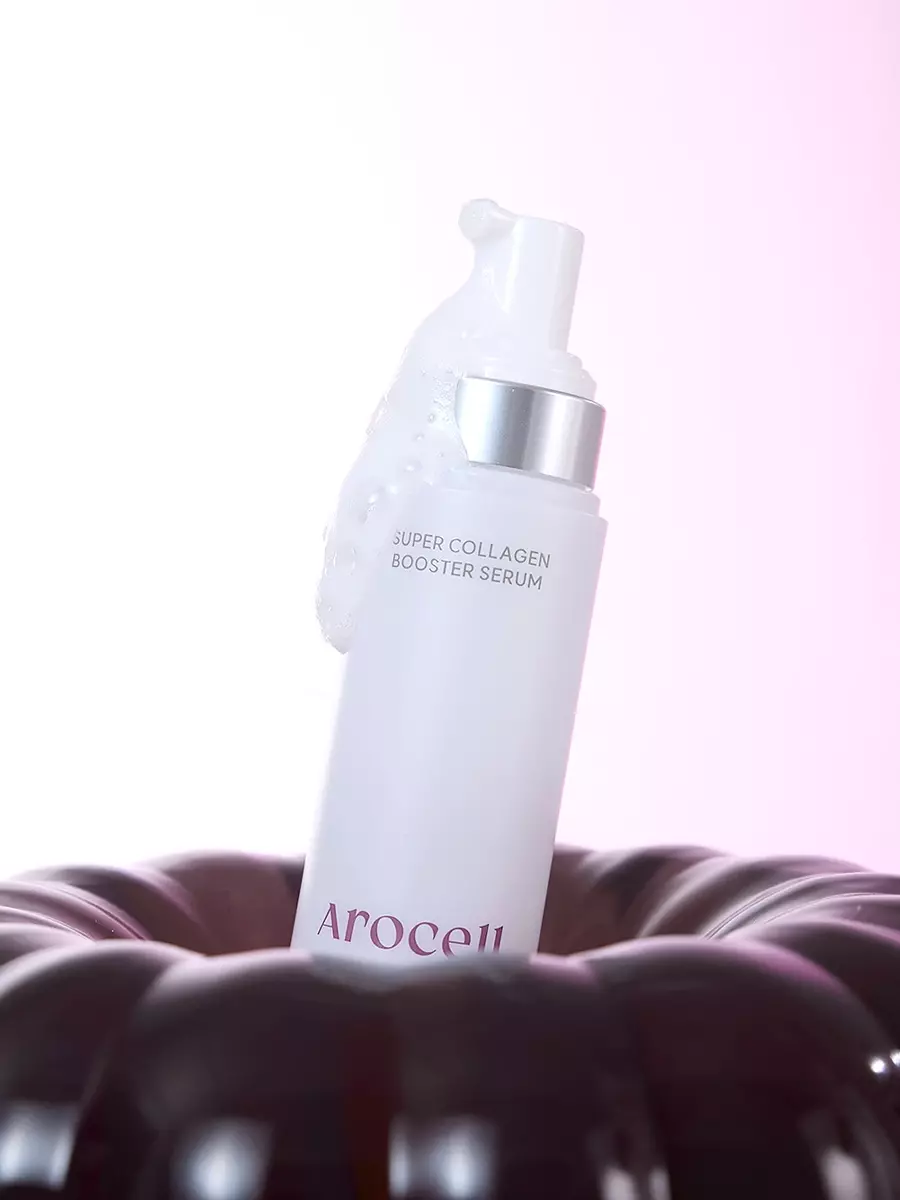 Пузырьковая сыворотка с коллагеном AROCELL Super Collagen Booster Serum 70 ml — изображение 2