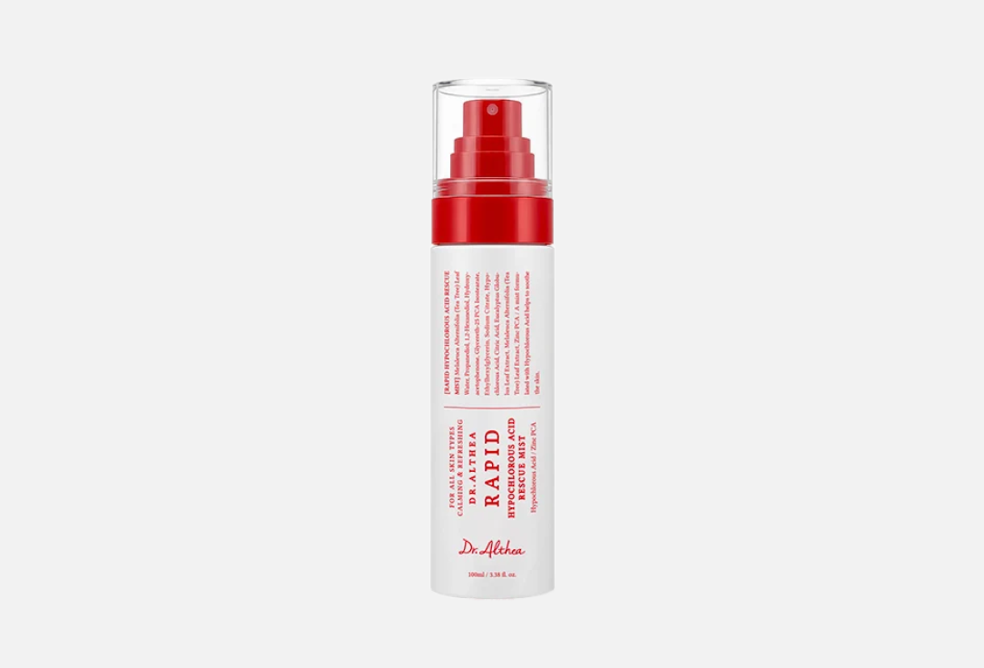 Антибактериальный мист с хлорноватистой кислотой Dr.Althea Rapid Hypochlorous Acid Rescue Mist 100 ml