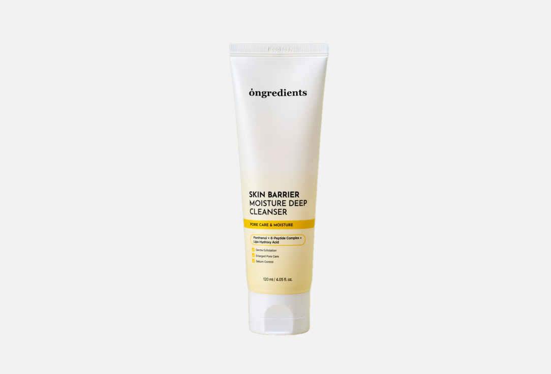 Глубокий очищающий гель ongredients Skin Barrier Moisture Deep Cleanser