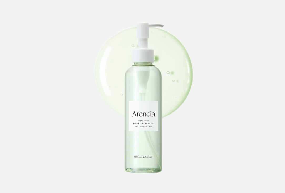 Гидрофильное масло с экстрактом риса Arencia Pore Melt Mochi Cleansing Oil 200 ml