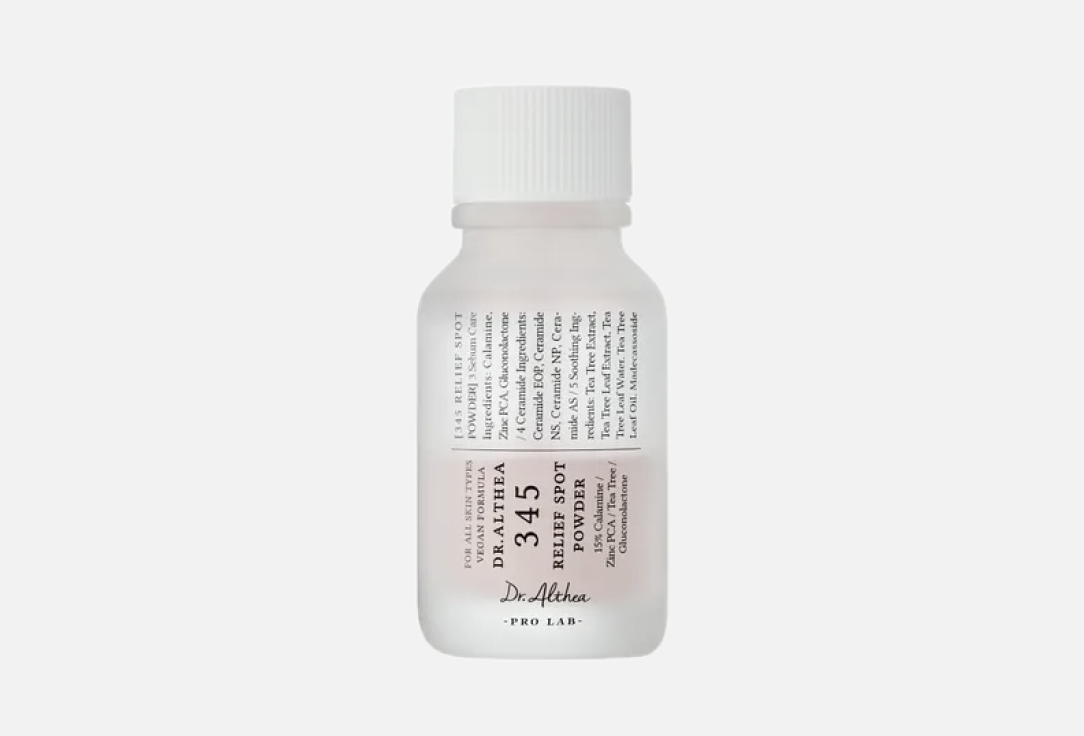 Локальная сыворотка от акне с цинком Dr. Althea 345 Relief Spot Powder 15 ml
