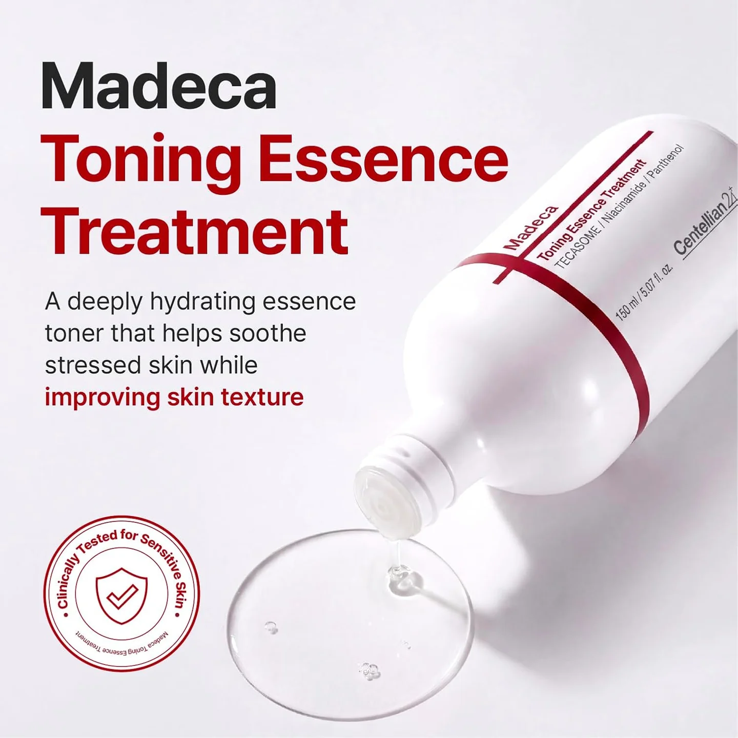 Тонизирующая эссенция с центеллой Centellian24 Madeca Toning Essence Treatment 300 ml — изображение 3
