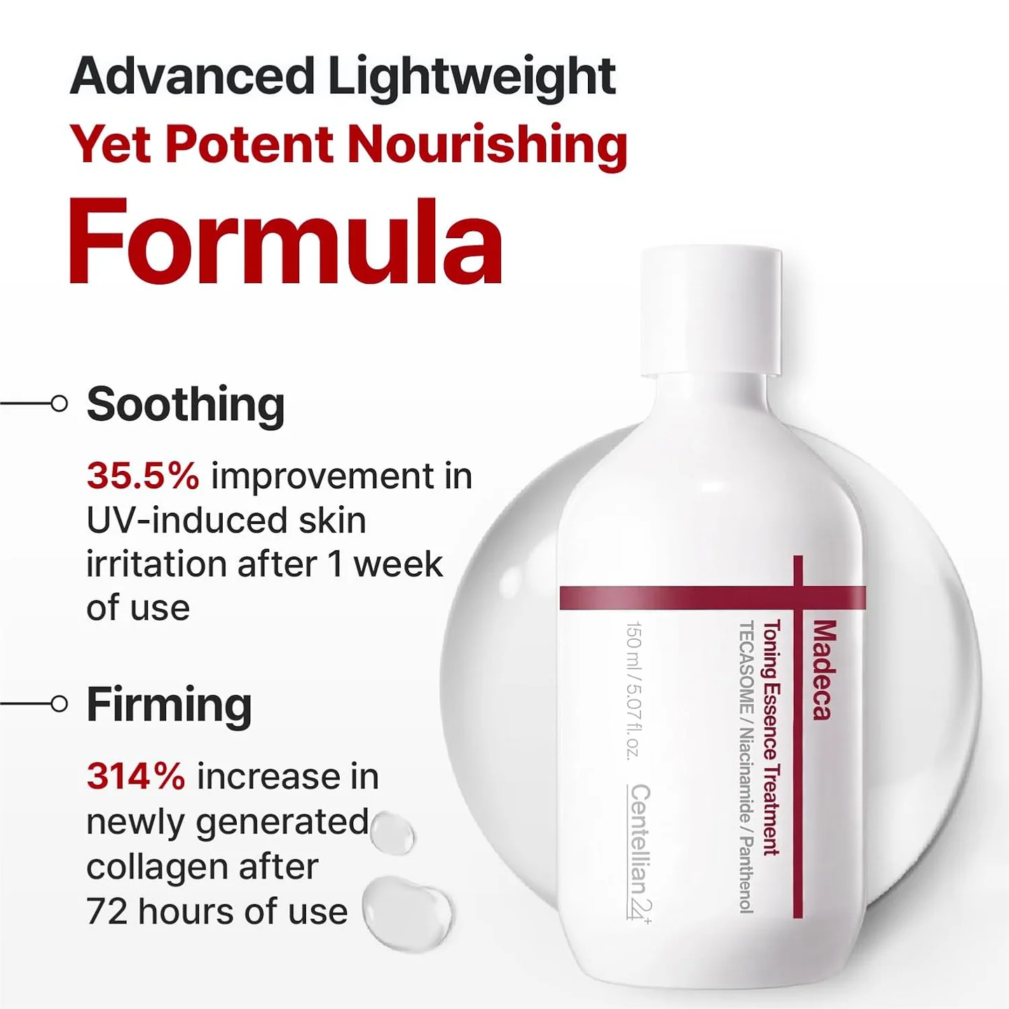 Тонизирующая эссенция с центеллой Centellian24 Madeca Toning Essence Treatment 300 ml — изображение 2