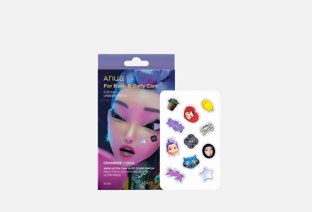 Патчи от прыщей Anua K-Pop Demon Hunters Ultra-Thin Spot Cover Patch 55ea